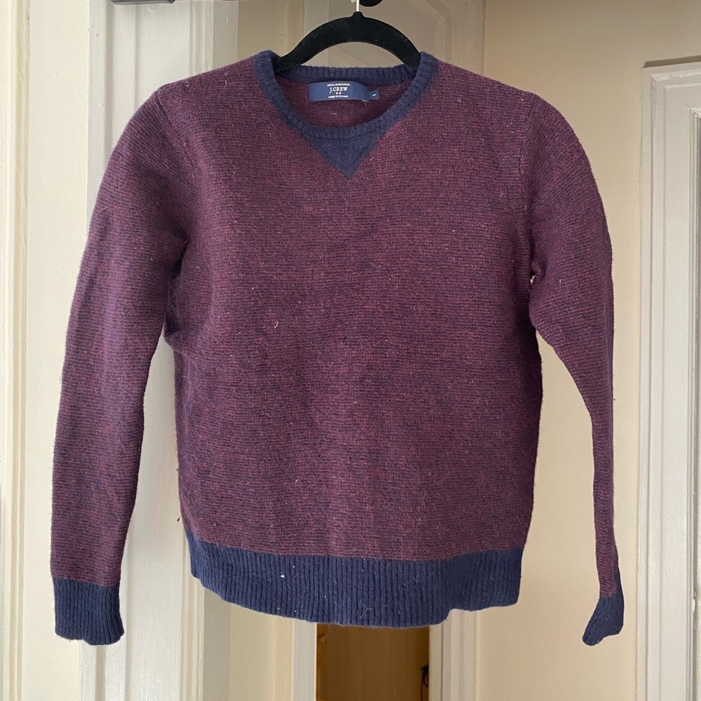 Jcrew 100% Lambswool Sweater XS/S